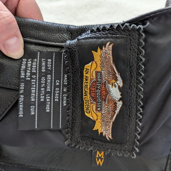 Harley Davidson Woman's Medium Leather Chaps - Picture 12 of 14